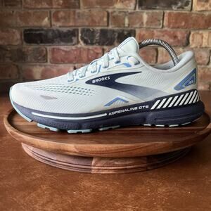 Brooks Adrenaline GTS 23 Supportive Womens 10.5 Blue Road Running Sneakers Shoes